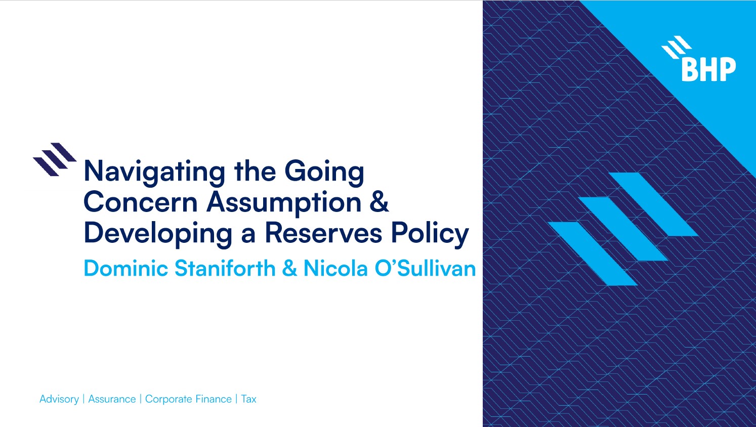 Navigating the going concern assumption